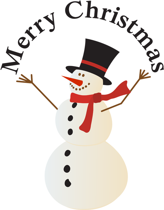 Children Will Be Going Swimming As Usual - Merry Christmas Clip Art Snowman - Free Transparent PNG Clipart Images Download. - Snowman Transparent PNG Free Download