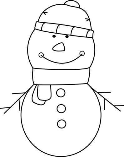 Snowman - Snowman Clipart Black And White Png - Free Transparent PNG Clipart Images Download. - Snowman Transparent PNG Free Download