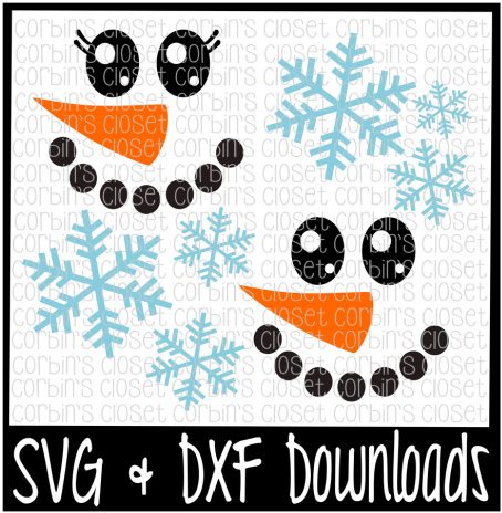 Snowman * Snowgirl * Snowflakes Cutting File By Corbins - Just Down Right Awesome Transparent PNG - 720x480 - Free Download on - Snowman Transparent PNG Free Download