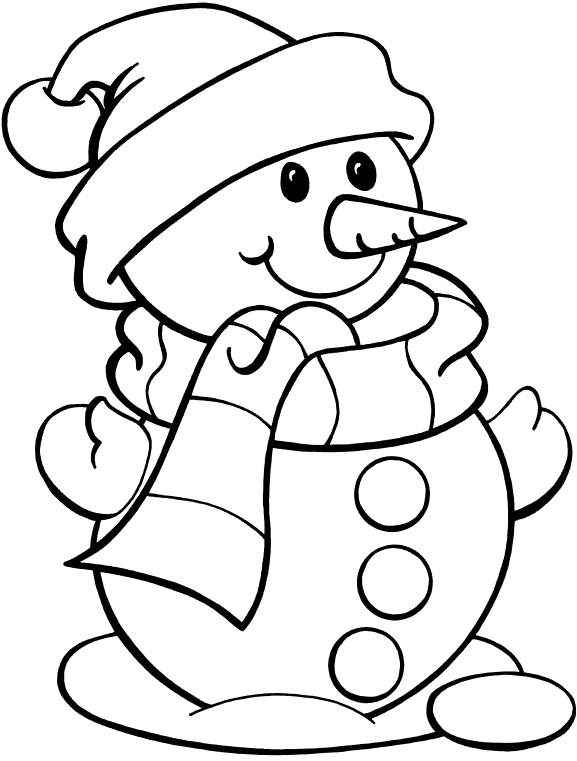 I Have Download Snowman With Long Nose Coloring Page - Snowman Colouring Pages - Free Transparent PNG Clipart Images Download. - Snowman Transparent PNG Free Download