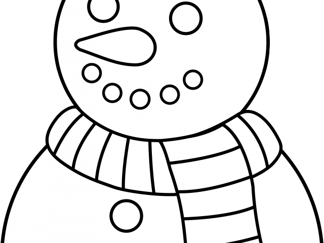 Snowman Clipart Outline - Snowman Clip Art Black And White - Free Transparent PNG Clipart Images Download. - Snowman Transparent PNG Free Download
