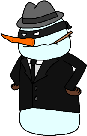 Clip Art Black And White Library Fedora Clipart Snow - Cartoon - Free Transparent PNG Clipart Images Download. - Snowman Transparent PNG Free Download