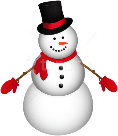 Free Png Snowman With Red Scarf Png - Snowman - Free Transparent PNG Clipart Images Download. - Snowman Transparent PNG Free Download