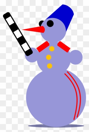 Snowman Traffic Cop By Rones Clipart By Rones - Emo Snowman Png - Free Transparent PNG Clipart Images Download. - Snowman Transparent PNG Free Download