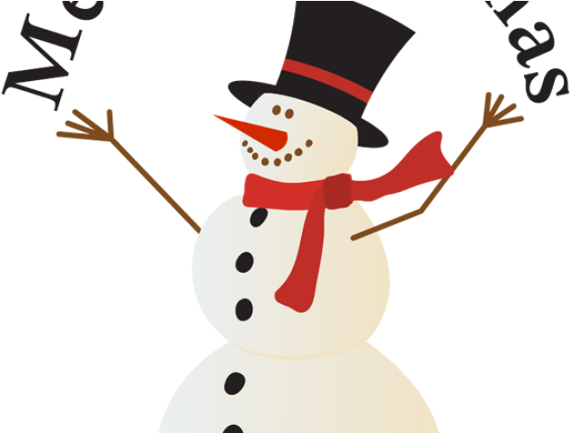 Merry Christmas Clip Art - Snowman Merry Christmas Clip Art - Free Transparent PNG Clipart Images Download. - Snowman Transparent PNG Free Download