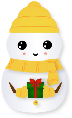Christmas Holiday Emoji Messages Sticker-1 - Cartoon - Free Transparent PNG Clipart Images Download. - Snowman Transparent PNG Free Download