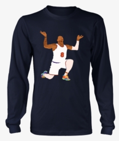 Jr Smith Celebration T-shirt - Ugly Sweater Frosty Snowman, HD Png Download - Snowman Transparent PNG Free Download