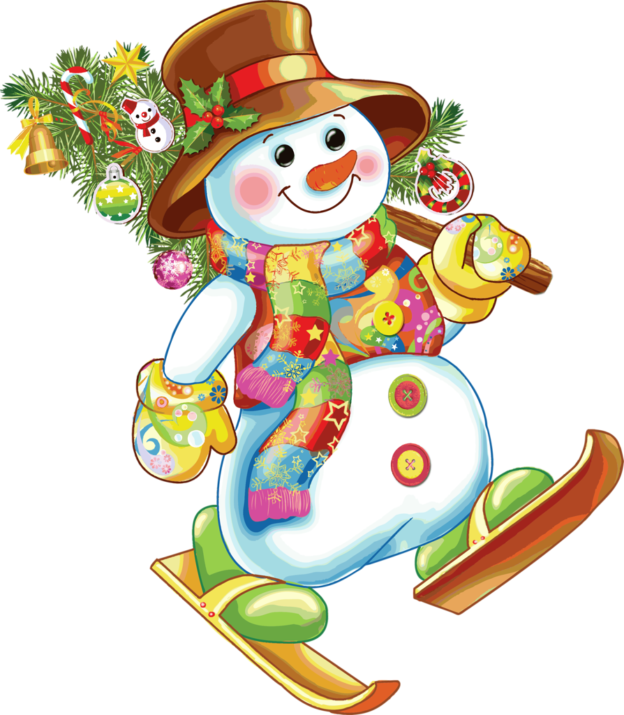 Snowman - Клипарт Снеговик - Free Transparent PNG Clipart Images Download. - Snowman Transparent PNG Free Download