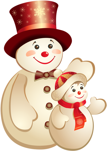 Cute Snowmns Png Clipart Image - Christmas Wishes,snowman And Candle Banner Transparent PNG - 423x600 - Free Download on - Snowman Transparent PNG Free Download