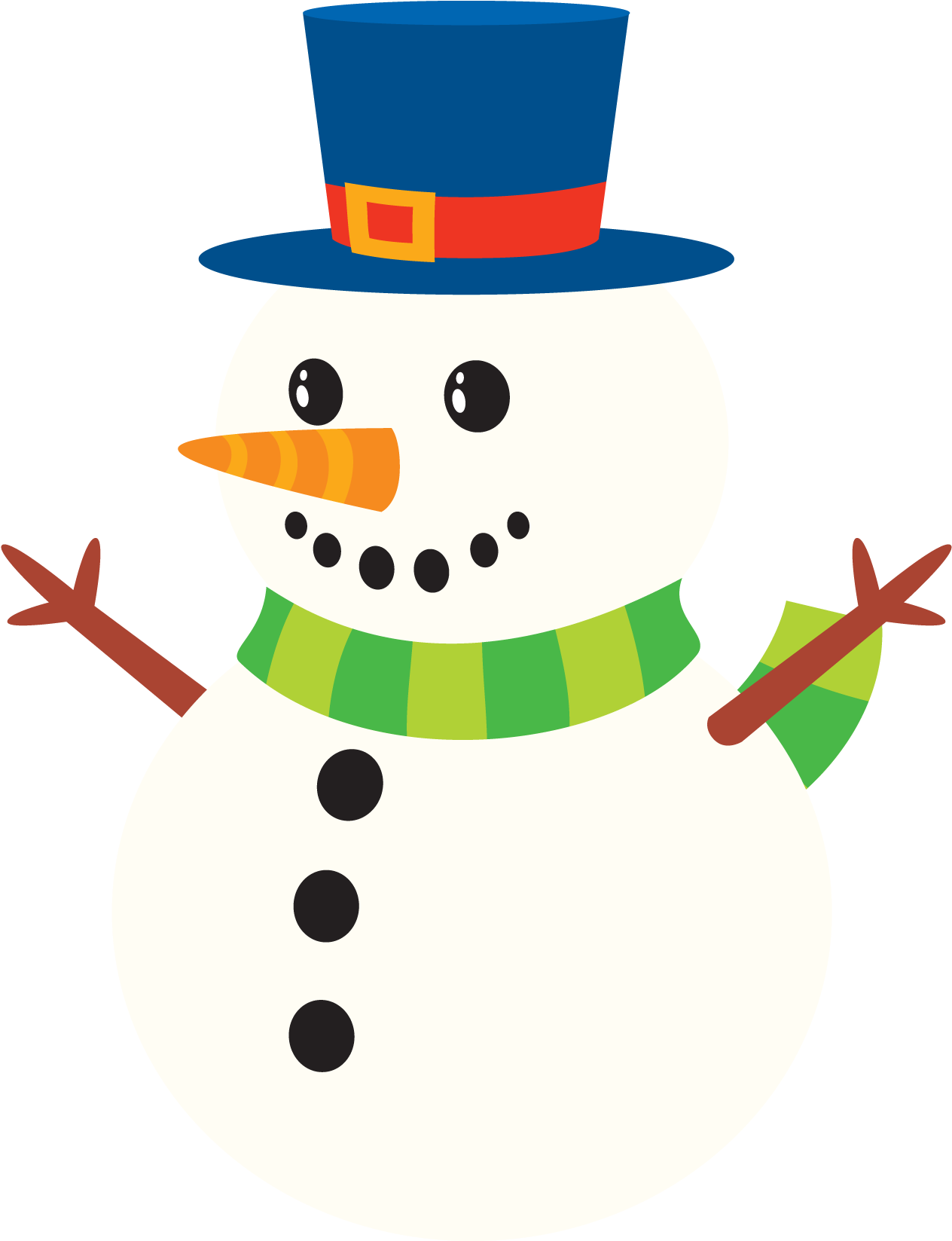 Free To Use Public Domain Snowman Clip Art - Snowman Clipart Cute - Free Transparent PNG Clipart Images Download. - Snowman Transparent PNG Free Download