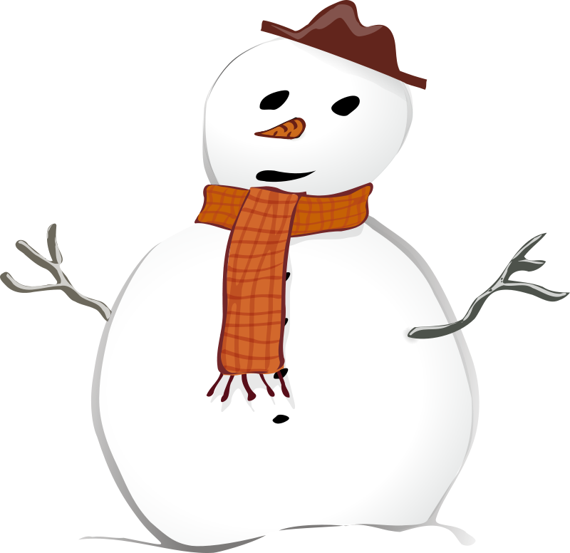 Interesting Snowman Clipart Scarf With Snowman Background - Snowman Clip Art - Free Transparent PNG Clipart Images Download. - Snowman Transparent PNG Free Download