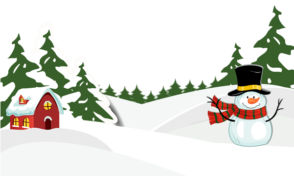 Snowy Ground With Snowman Png Clipart Image - Christmas Day - Free Transparent PNG Clipart Images Download. - Snowman Transparent PNG Free Download