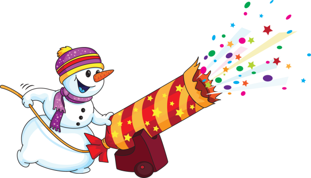 New Year Clipart Snowman - New Year Celebration Clip Art - Free Transparent PNG Clipart Images Download. - Snowman Transparent PNG Free Download