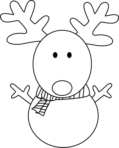 Black And White Reindeer Snowman Clip Art Black And - Cartoon Snowman Black And White - Free Transparent PNG Clipart Images Download. - Snowman Transparent PNG Free Download
