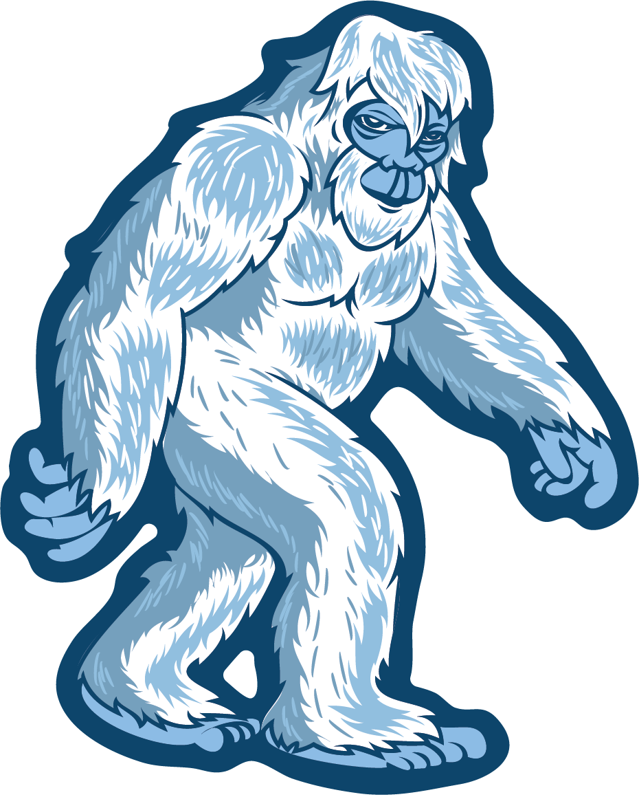 Yeti Stroll Sticker,all Weather Premium Vinyl Sticker - Yeti Snowman Sticker - Free Transparent PNG Clipart Images Download. - Snowman Transparent PNG Free Download