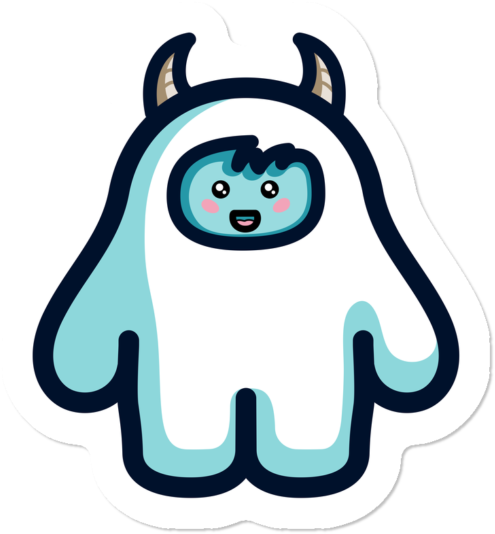 Kawaii Cute Abominable Snowman Yeti - Abominable Snowman Yeti Clip Art Transparent PNG - 650x650 - Free Download on - Snowman Transparent PNG Free Download