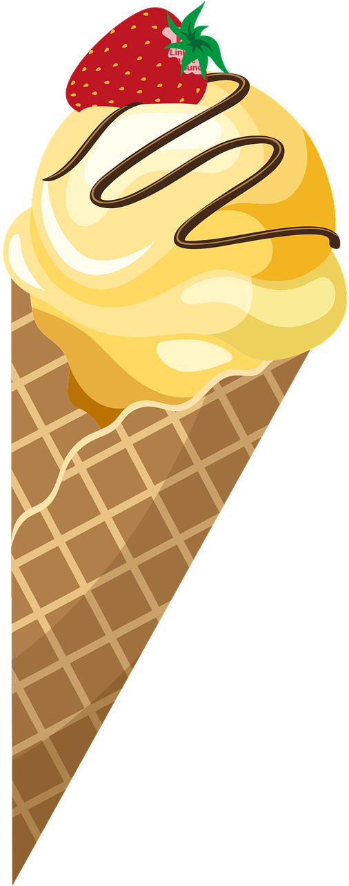 Food, Ice Ice Cream Waffle Dessert Summer Sweet - Мороженое Пнг Вектор - Free Transparent PNG Clipart Images Download. - Summer Transparent PNG Free Download