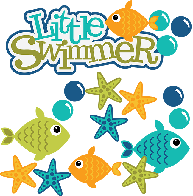 Little Swimmer Svg Scrapbook Files Fish Svg File Fish - Die Cut Fish - Free Transparent PNG Clipart Images Download. - Summer Transparent PNG Free Download
