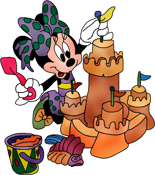 Disney Baby Minnie Mouse Cartoon Png Clip Art Images - Minnie Mouse Summer Clipart Transparent PNG - 600x600 - Free Download on - Summer Transparent PNG Free Download
