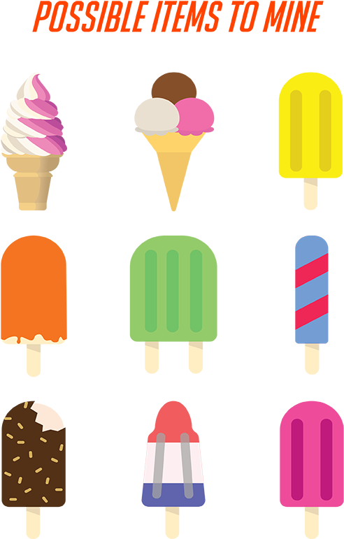 For The Second Set Of Assets To Be Mined, I Recycled - Gelato - Free Transparent PNG Clipart Images Download. - Summer Transparent PNG Free Download