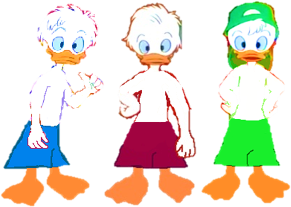 Huey, Dewey, And Louie Duck Quack Pack Summer By 9029561 - Huey Dewey And Louie Quack Pack - Free Transparent PNG Clipart Images Download. - Summer Transparent PNG Free Download