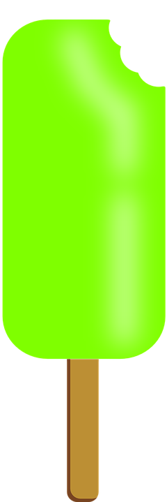 Popsicle, Green, Food, Ice, Lime, Summer, Eat, Dessert - Paleta De Helado Verde - Free Transparent PNG Clipart Images Download. - Summer Transparent PNG Free Download