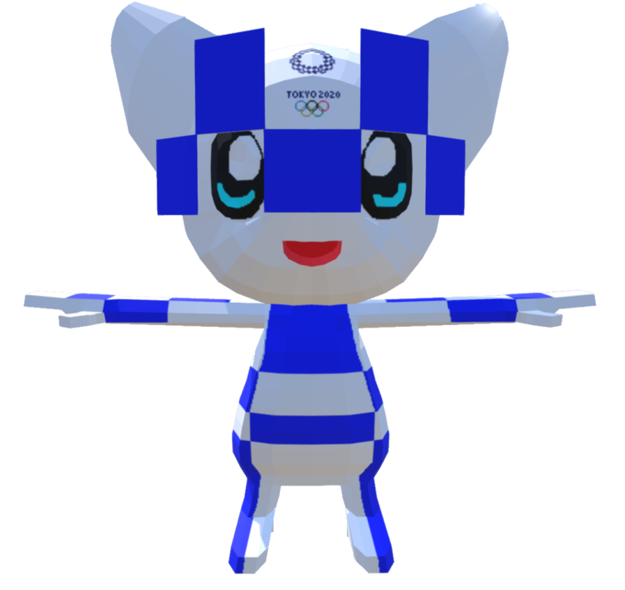 2020 Tokyo Olympic Mascot In 3d By Xelaalex - 2020 Summer Olympics - Free Transparent PNG Clipart Images Download. - Summer Transparent PNG Free Download