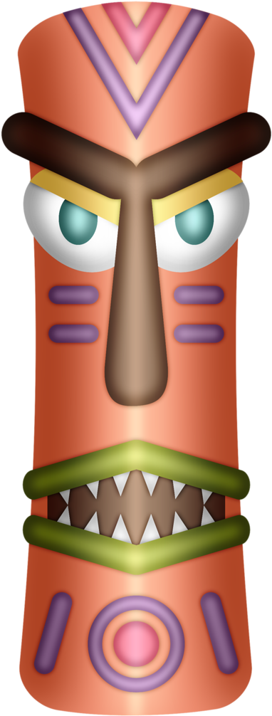 Hawaiian Aloha Tropical Moana Hawaiian, Hawaiian Crafts, - Mascaras Hawaianas En Png Transparent PNG - 400x1024 - Free Download on - Summer Transparent PNG Free Download