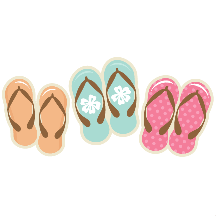 Flip Flop Svg Cutting Files Summer Svg Cuts Beach Svg - Flip Flop Border Clipart - Free Transparent PNG Clipart Images Download. - Summer Transparent PNG Free Download