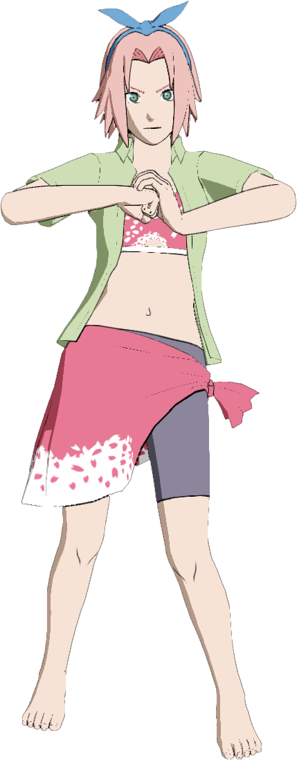 Naruto Storm Revolution New Pre-order Summer Girls - Ninetales - Free Transparent PNG Clipart Images Download. - Summer Transparent PNG Free Download