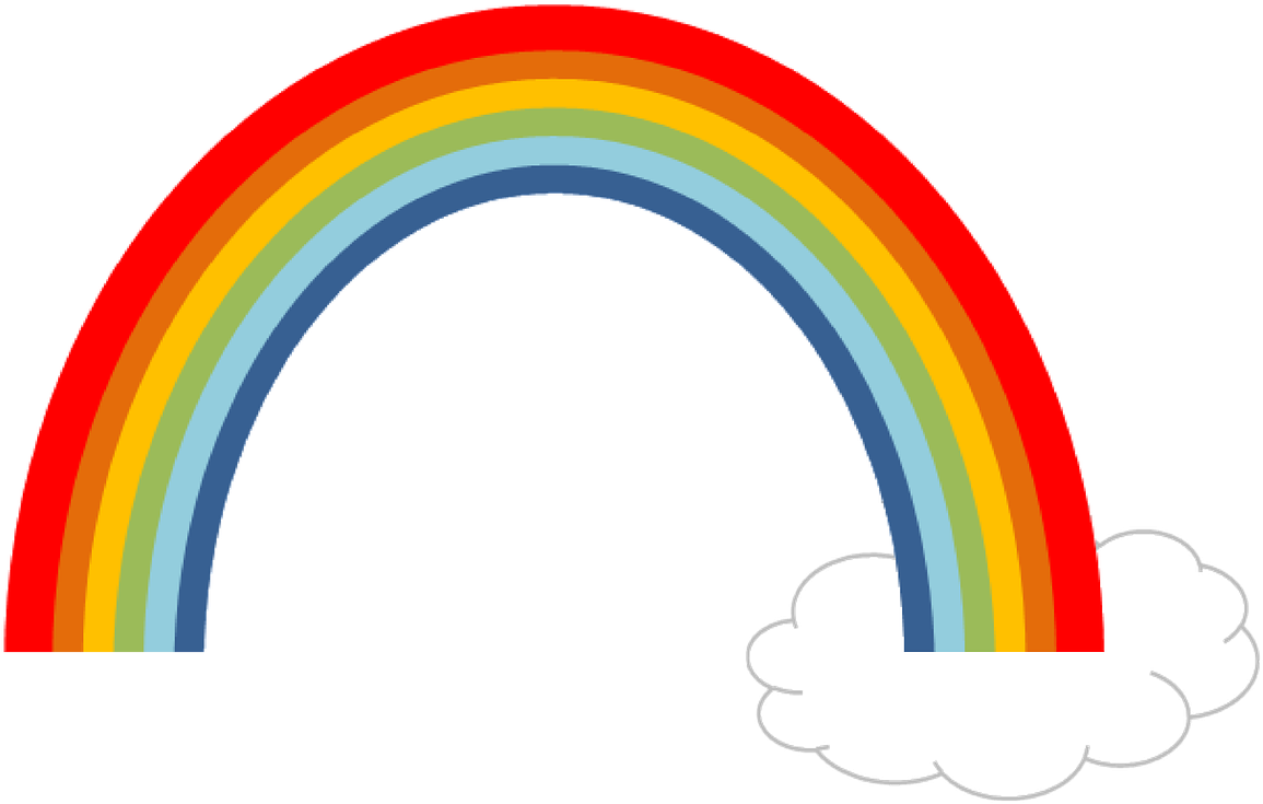 Rainbow Cloud Sky Nature Summer Png Image - Arco Iris Con Nube Png - Free Transparent PNG Clipart Images Download. - Summer Transparent PNG Free Download