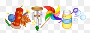 Summer Fun Fireworks, Wind Chime, Pinwheel, Bubbles - Summer Fun Fireworks, Wind Chime, Pinwheel, Bubbles - Free Transparent PNG Clipart Images Download. - Summer Transparent PNG Free Download