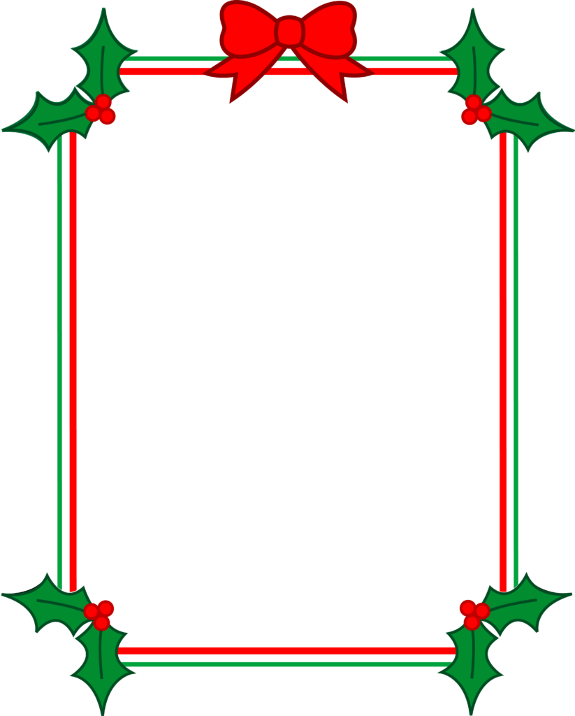 Free Printable Christmas Clip Art Summer Clipart - Christmas Borders And Frames - Free Transparent PNG Clipart Images Download. - Summer Transparent PNG Free Download
