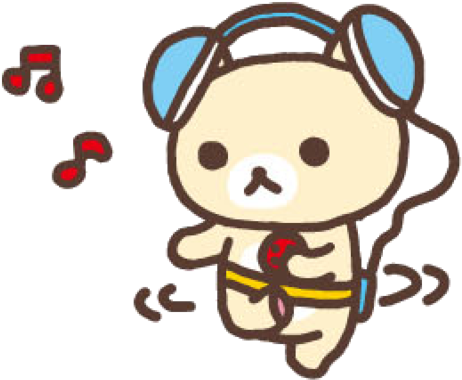 Rilakkuma's Favorite Is Special Sweets From Local Rice - Rilakkuma Gif - Free Transparent PNG Clipart Images Download. - Summer Transparent PNG Free Download