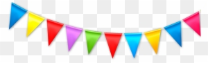 Lighting Up The Summer For Children - Bunting Flags - Free Transparent PNG Clipart Images Download. - Summer Transparent PNG Free Download