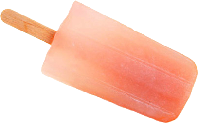 Coral Orange Pink Girly Popsicle Yum Yummy Hot Summer - Ice Cream Bar - Free Transparent PNG Clipart Images Download. - Summer Transparent PNG Free Download