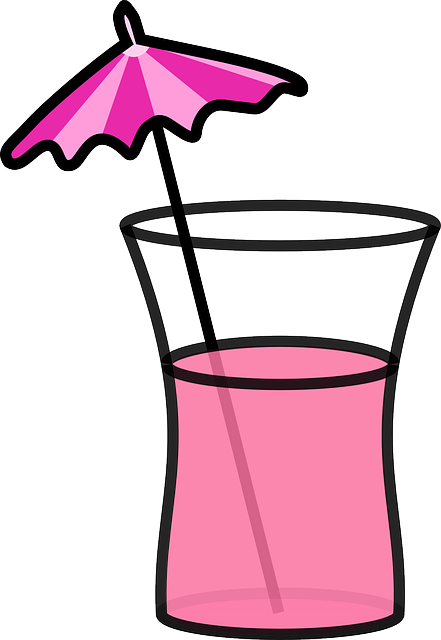 Cocktail, Beverage, Drink, Pink, Summer, Umbrella - Chasing Clues In Jimmy Choos - Free Transparent PNG Clipart Images Download. - Summer Transparent PNG Free Download