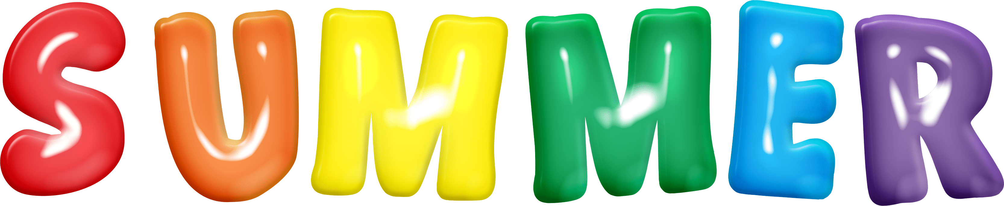 Free Download ~ Commercial Use 'summer' Word Art For - Summer Clipart Transparent Background - Free Transparent PNG Clipart Images Download. - Summer Transparent PNG Free Download