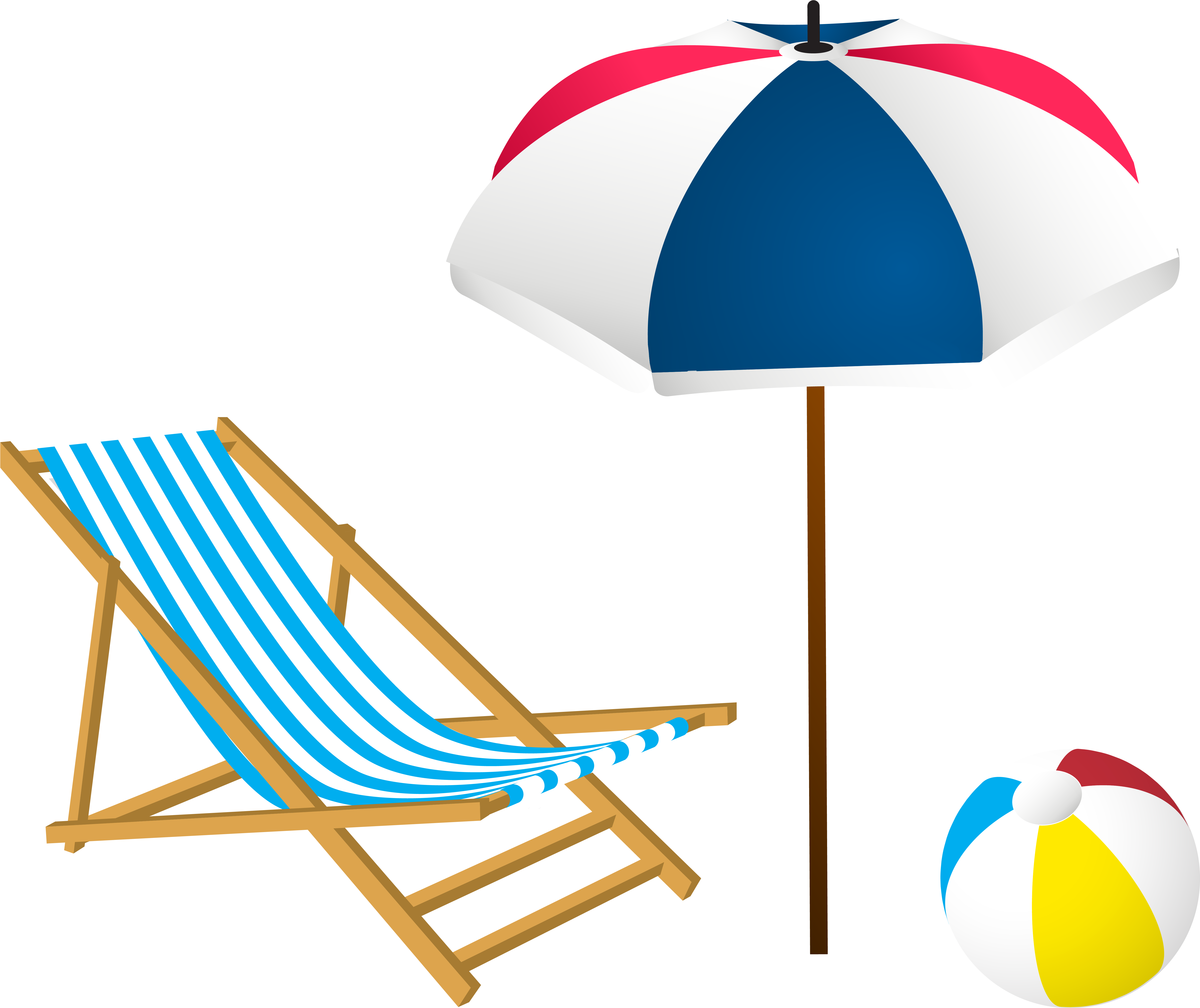 Summer Vacation Clipart Free Free Download Best Summer - Beach Chair Clipart - Free Transparent PNG Clipart Images Download. - Summer Transparent PNG Free Download