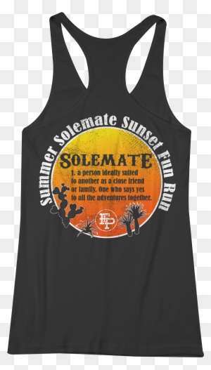 Pre-registration Summer Solemate Sunset Fun Run Tank - Active Tank - Free Transparent PNG Clipart Images Download. - Summer Transparent PNG Free Download