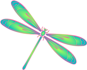 Be Fashionable On A Budget - Green Dragonfly Summer Necklace Circle Charm - Free Transparent PNG Clipart Images Download. - Summer Transparent PNG Free Download