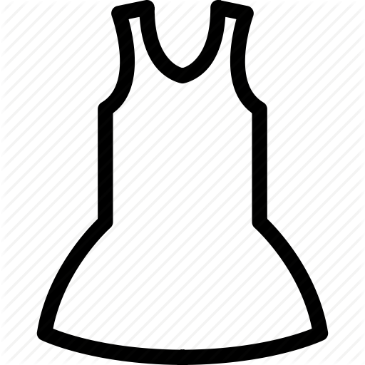 Summer Dress Clipart Outline - Summer Dress Clipart Outline - Free Transparent PNG Clipart Images Download. - Summer Transparent PNG Free Download