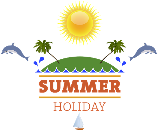 Clip Art Vacanze Estive - Summer Holiday Png - Free Transparent PNG Clipart Images Download. - Summer Transparent PNG Free Download