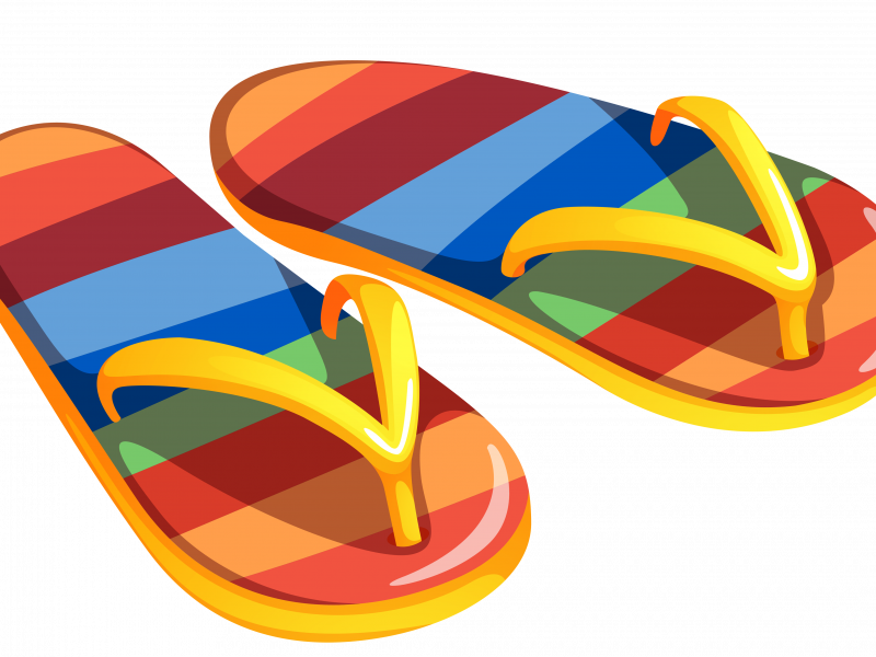 Strikingly Free Clipart No Copyright Cute Flipflops - Summer Clip Art - Free Transparent PNG Clipart Images Download. - Summer Transparent PNG Free Download