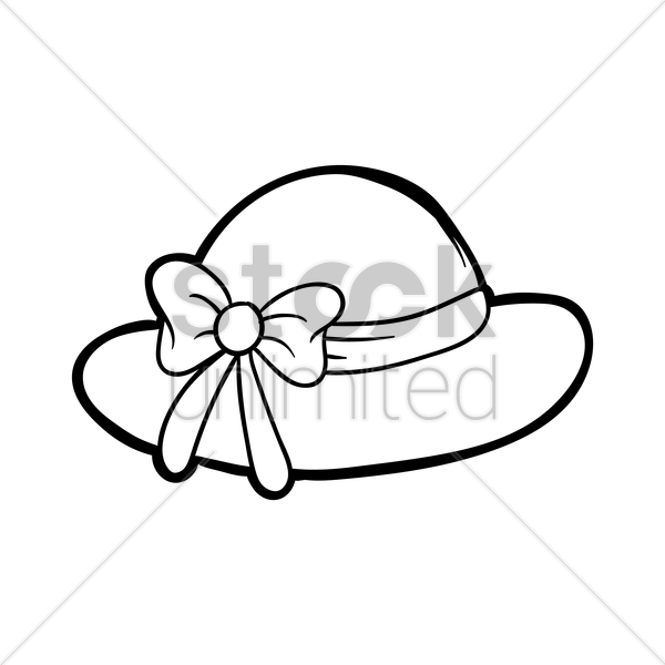 Black And White Cap Clipart Hat Clothing Clip Art - Summer Hat Clipart Black And White - Free Transparent PNG Clipart Images Download. - Summer Transparent PNG Free Download