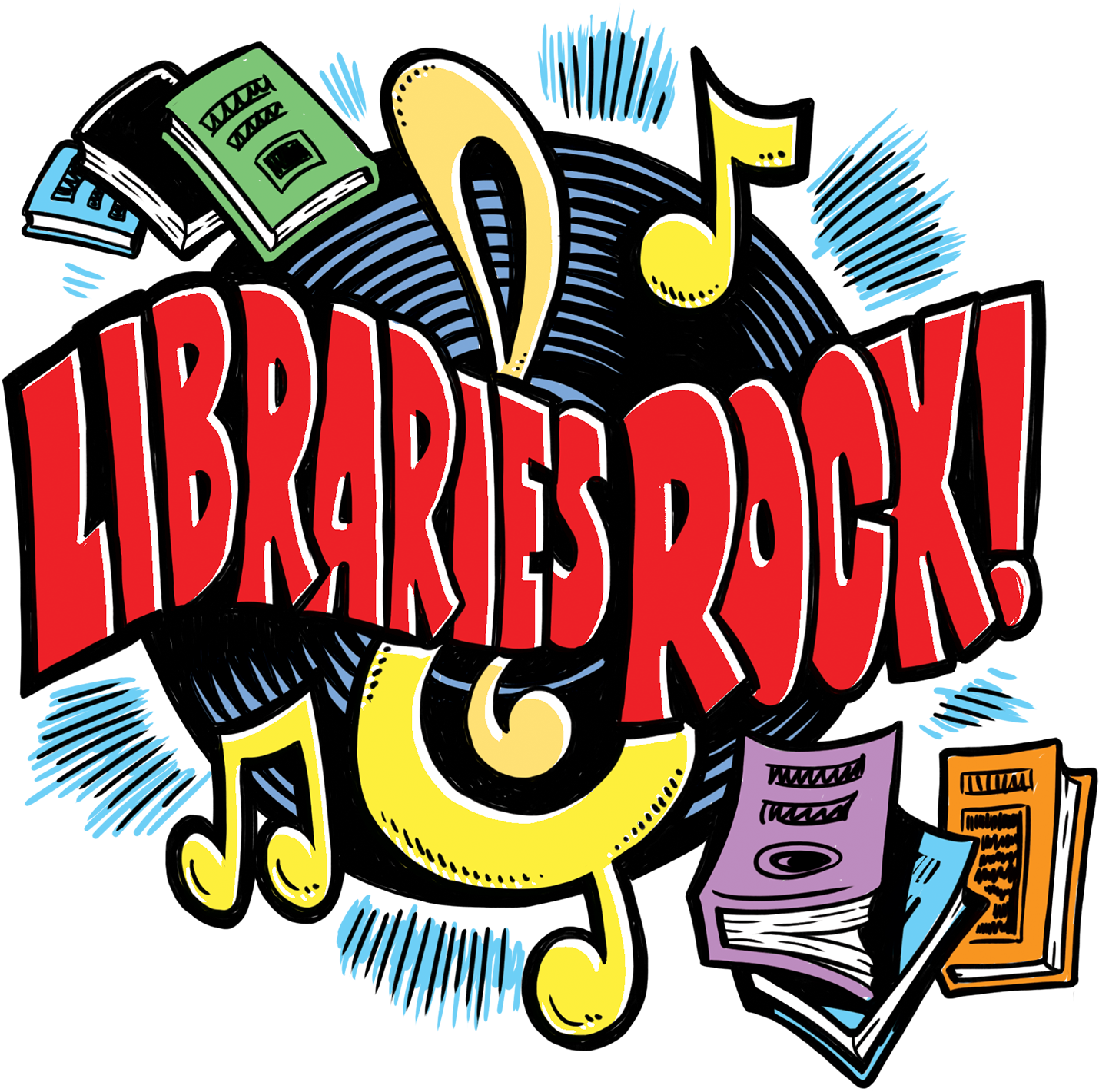 2nd & 3rd Grade Summer Reading Book & Film Club Plainsboro - Libraries Rock Summer Reading Program - Free Transparent PNG Clipart Images Download. - Summer Transparent PNG Free Download