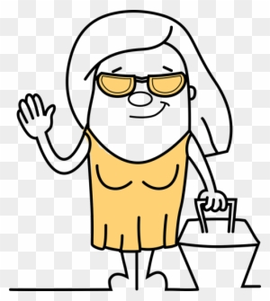 Hair,dress,summer,hello - Cartoon - Free Transparent PNG Clipart Images Download. - Summer Transparent PNG Free Download
