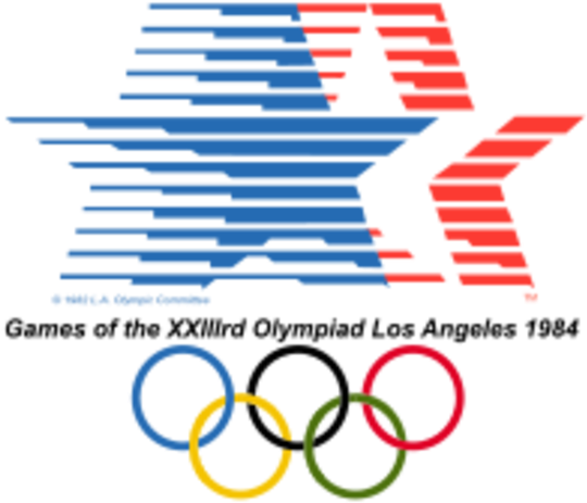 Opening Ceremony For Los Angeles, Ca, Usa Summer Olympics - Los Angeles 1984 Olympic Logo - Free Transparent PNG Clipart Images Download. - Summer Transparent PNG Free Download
