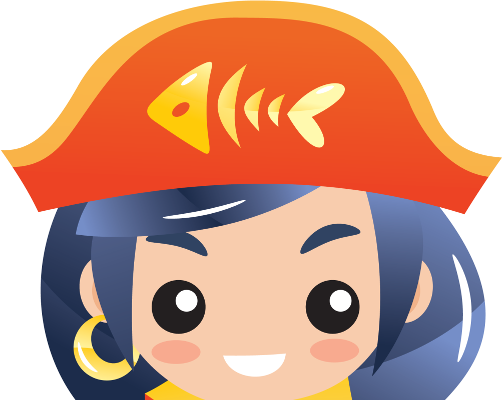 Kpcw Summer Pledge Drive Editor's Pick - Pirata Infantil Chica - Free Transparent PNG Clipart Images Download. - Summer Transparent PNG Free Download