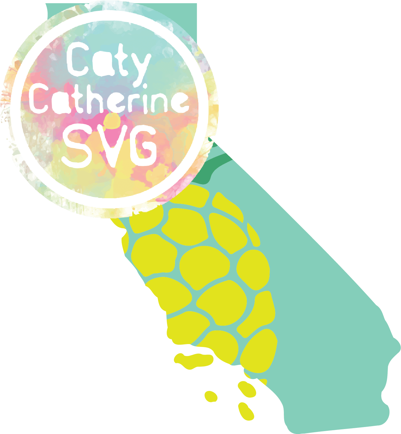 California Us State Pineapple Summer Svg File - California Us State Pineapple Summer Svg File - Free Transparent PNG Clipart Images Download. - Summer Transparent PNG Free Download